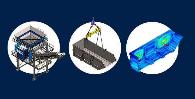 Projetos e desenvolvimento de soluções customizadas de Engenharia