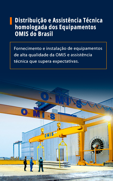 Distribuição e Assistência Técnica homologada dos Equipamentos OMIS do Brasil