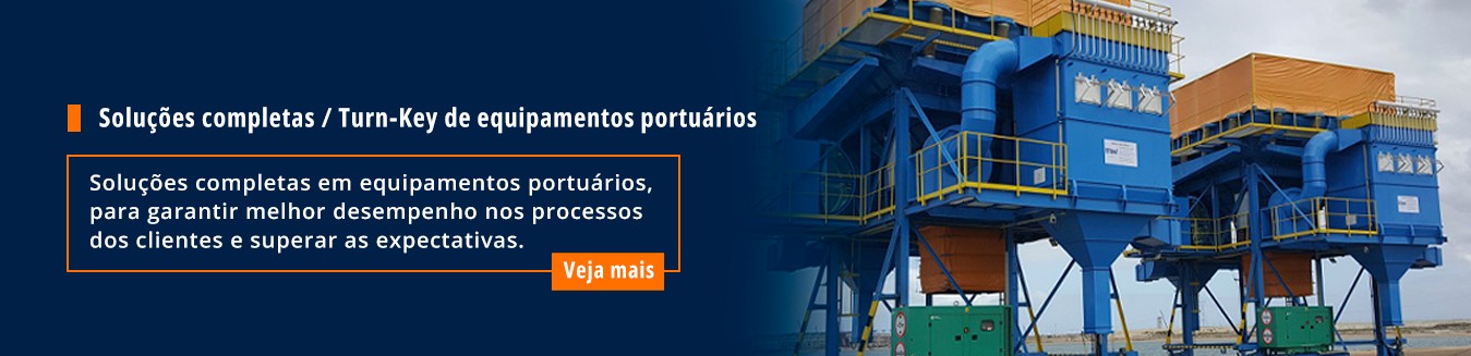 Soluções completas / Turn-Key de equipamentos portuários